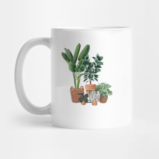 House Plants Illustration 12 Mug